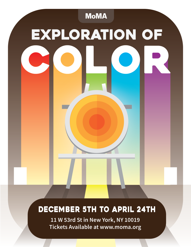 Exploration of Color Exhibition Practice Poster